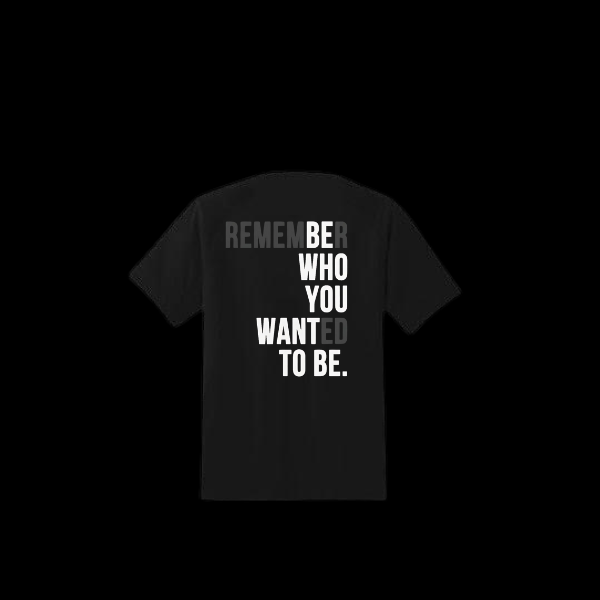 REMEMBER WHO YOU WANTED TO BE
